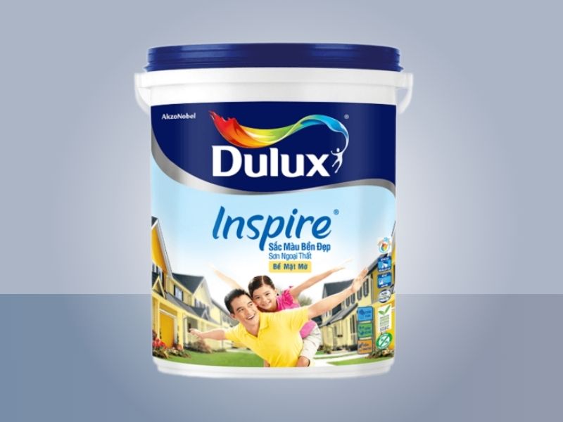 Sơn ngoại thất Dulux Inspire bóng mờ
